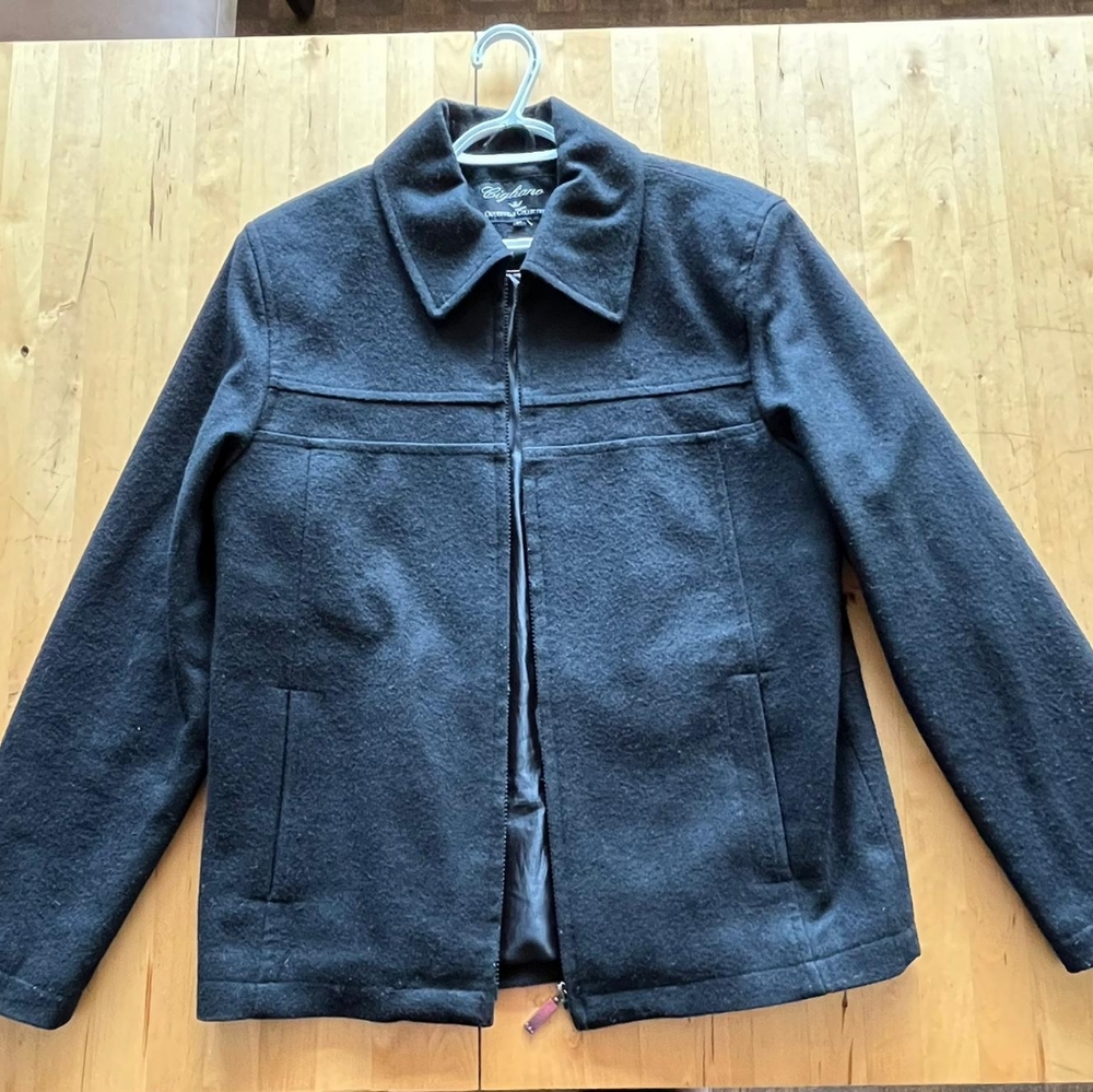 Men's Wool Blend Jacket - Cigliano